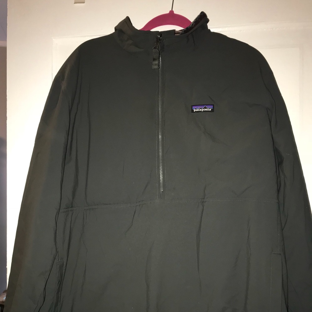 Men’s XL reversible 1/4 zip pullover